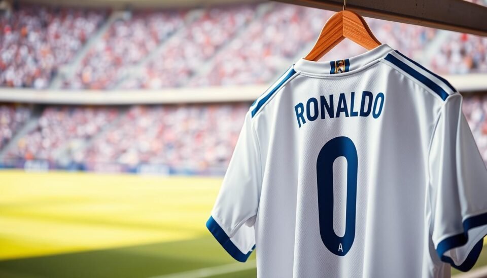 cristiano ronaldo real madrid jersey