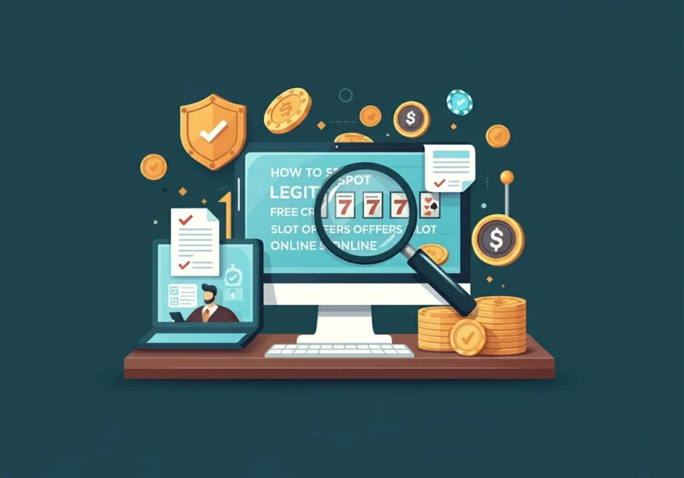 How to Spot Legitimate Free Credit Slot Offers Online