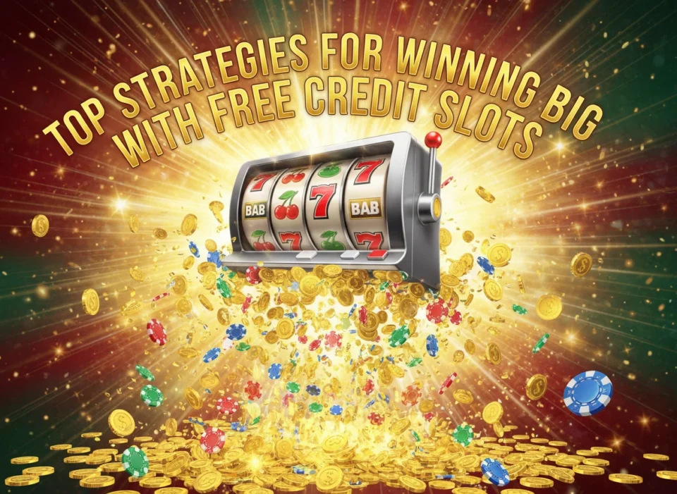 Top Strategies for Winning Big with Free Credit Slots