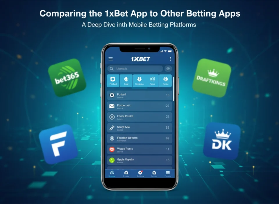 Comparing the 1xbet App to Other Betting Apps