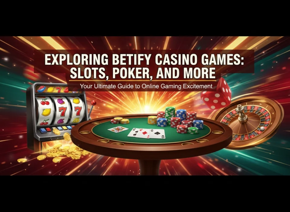Exploring Betify Casino Games: Slots, Poker, and More