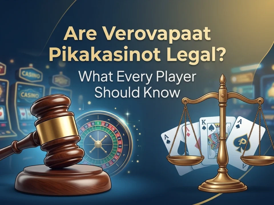Are Verovapaat Pikakasinot Legal? What Every Player Should Know